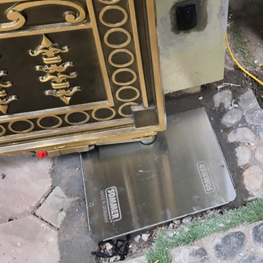 Lắp đặt cổng tự động âm sàn