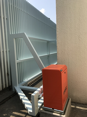 Lắp đặt cổng tự động cánh trượt